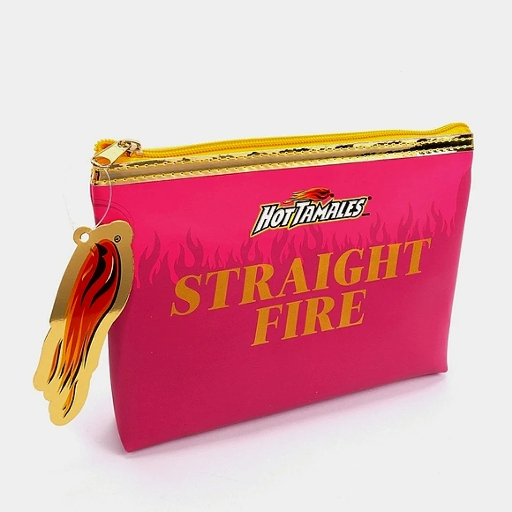 Hot Tamales Makeup Bag -Straight Fire Valentine's Day Collection Limited Edition
